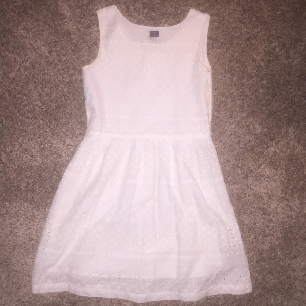 White dress